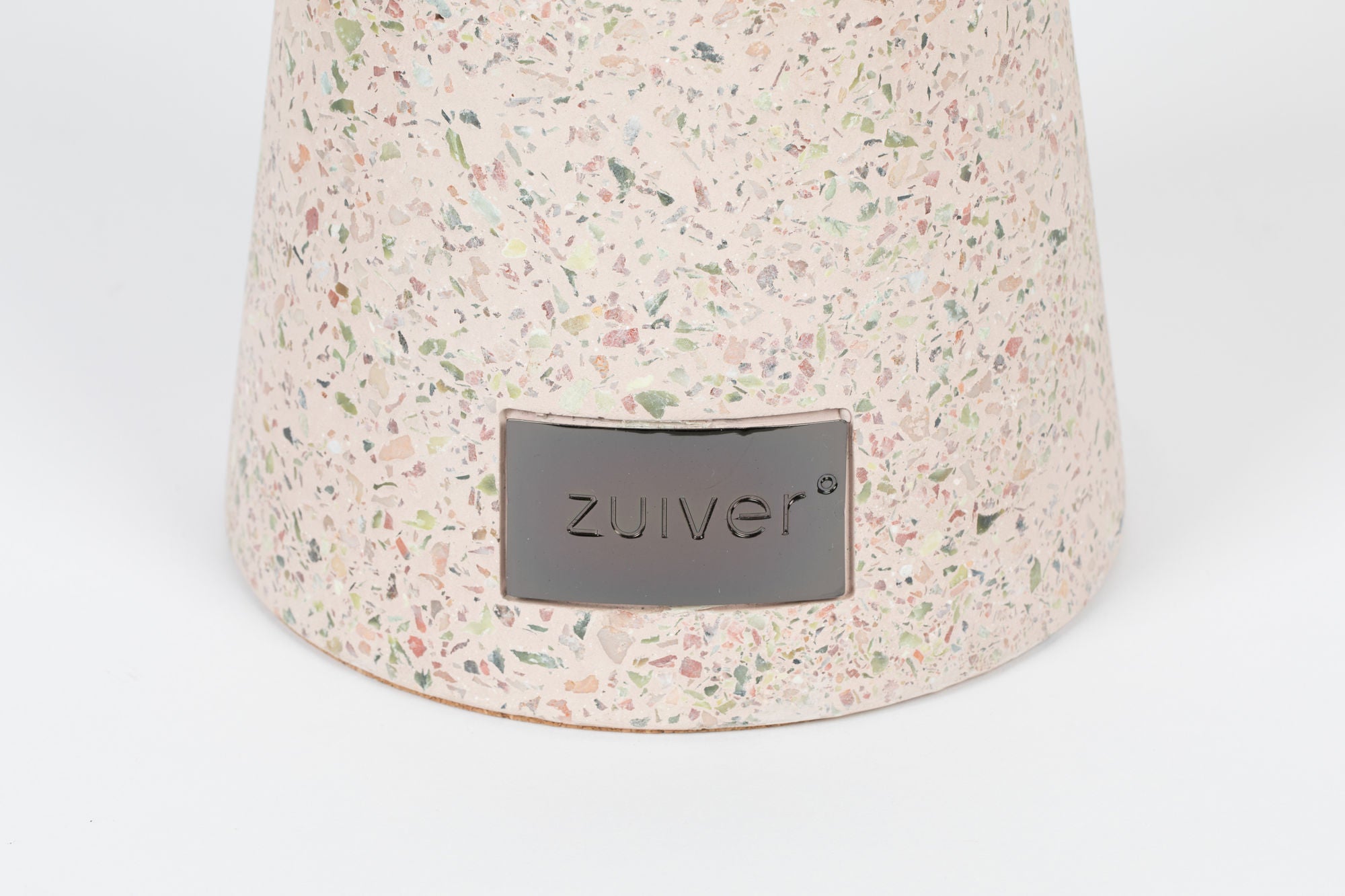Zuiver Victoria Pink Terrazzo Round Side Table